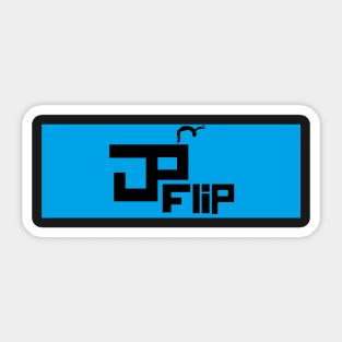 jp flip Sticker